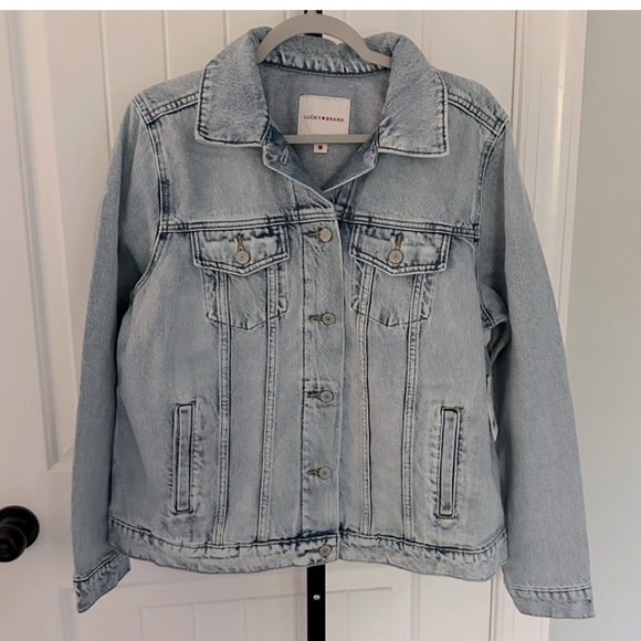 Lucky Brand Jackets & Blazers - Lucky Brand-Tomboy Trucker denim jacket-Size 1X-NWT